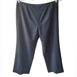 JH Collectibles Size 24W Black Lined Side Zip Suit Pants 29in Inseam